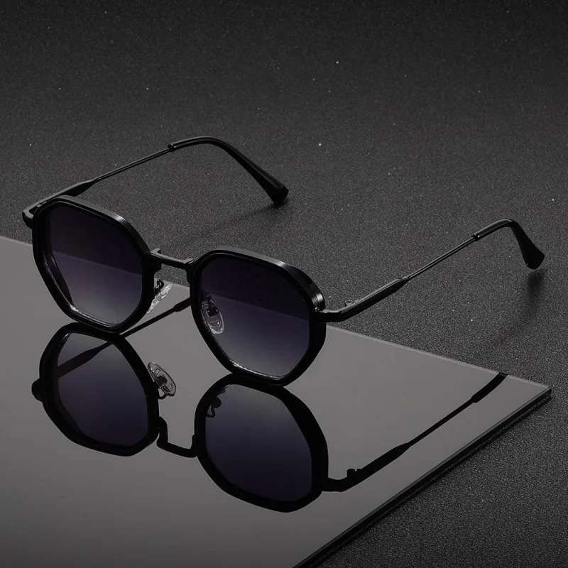 1 Pair Unisex Round Metal Fash - Vintage Fashion Glasses review and price