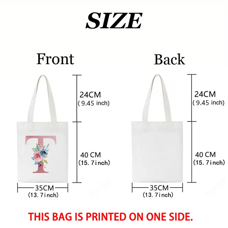Book Floral Pattern Canvas Tot - Vintage Fashion Shop review and price