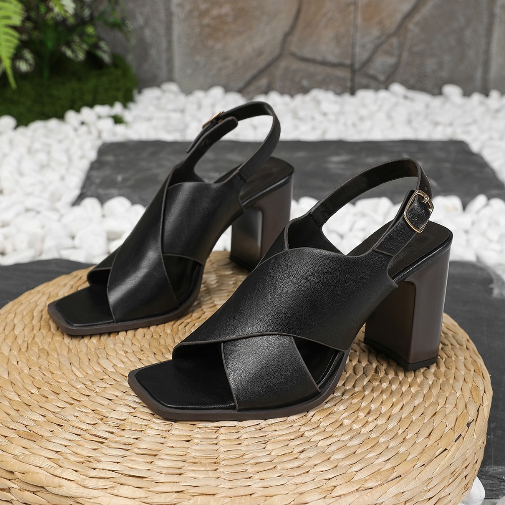 Women Sandals Vintage Square H - Vintage Fashion Dress review and price