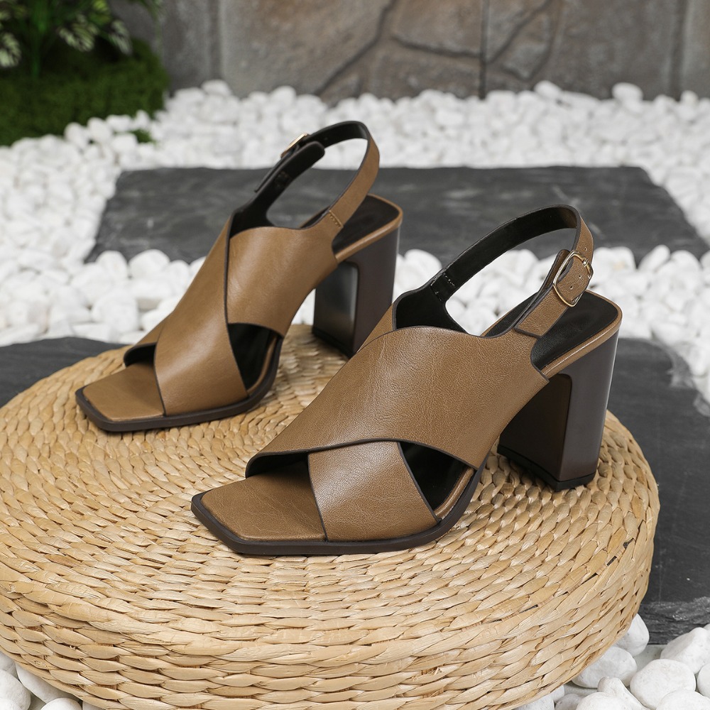 Women Sandals Vintage Square H - Vintage Fashion Dress review and price