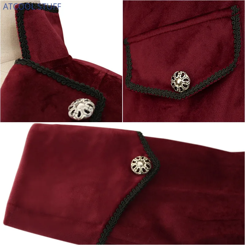 Classic Velet TailCoat Medieva - Vintage Fashion Dress review and price