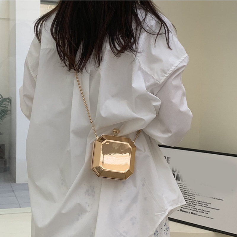 Mini Luxury Gold Party Evening - Vintage Fashion Shop review and price