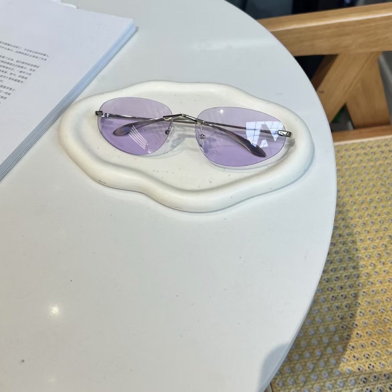 UV400 Rimless Shades, Cat Eye  - Vintage Fashion Glasses review and price