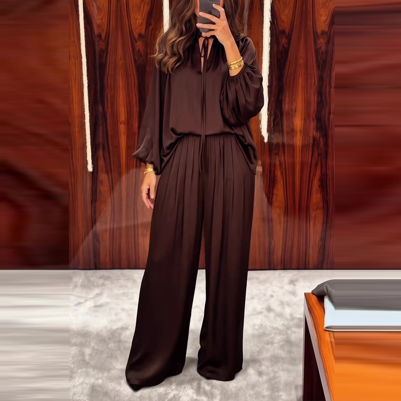 Fashion Solid Long Sleeved Loo - V Vintage Fashion review and price