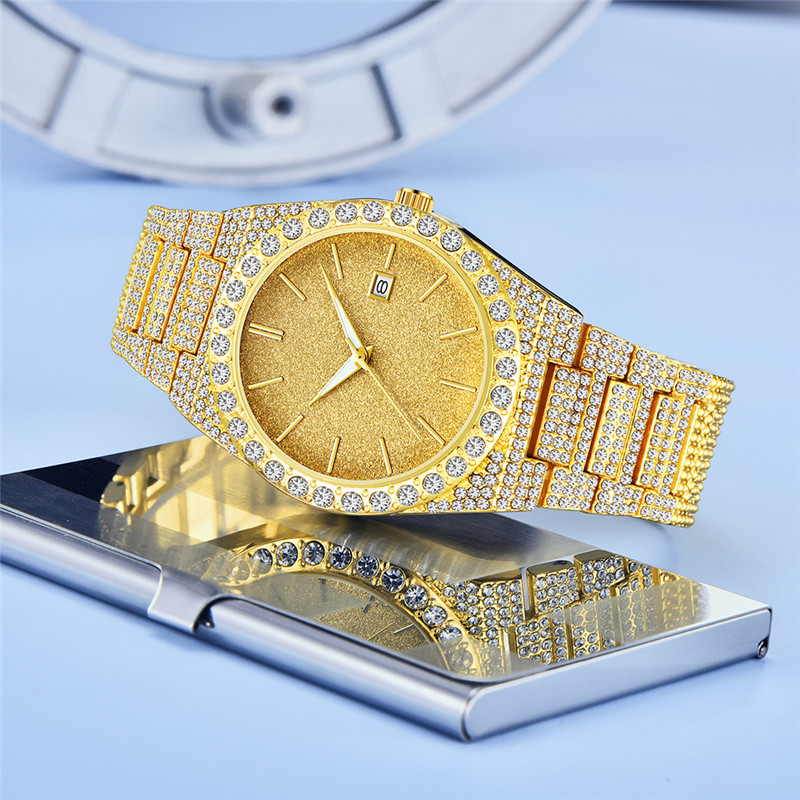 Men Big Brand Watches Hip Hop  - Vintage Fashion Complete review and price