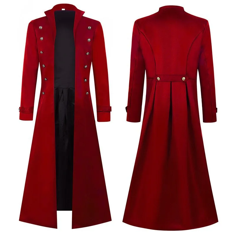 Medieval Men's Pirate Costume  - Vintage Fashion Jacket review and price