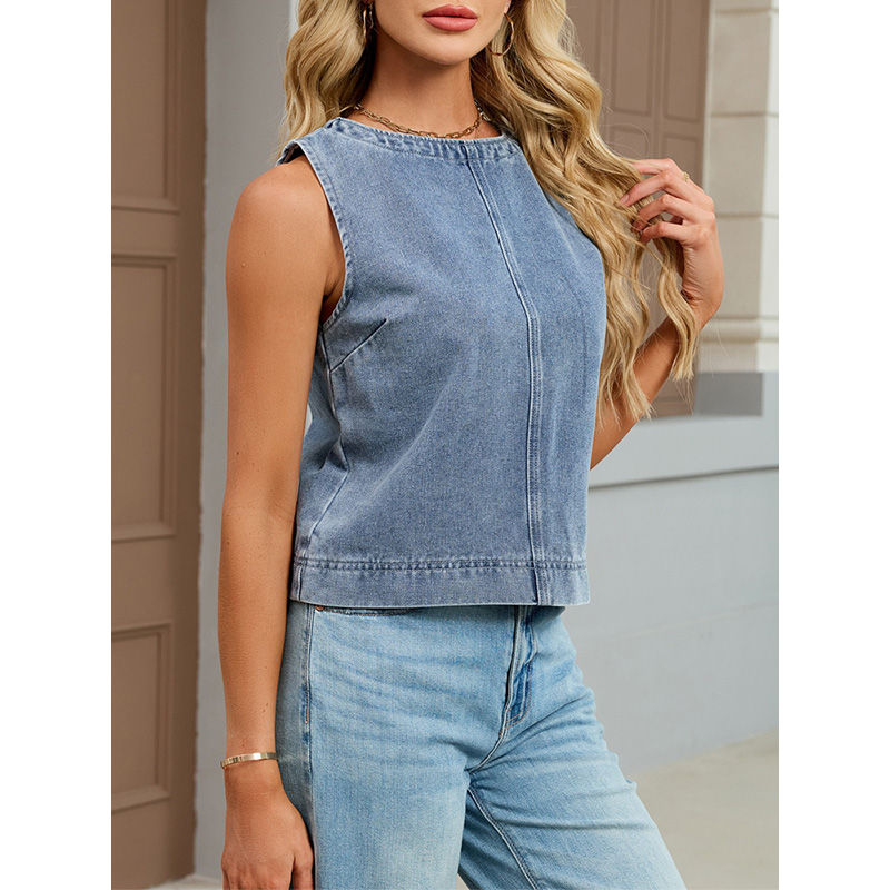 Benuynffy Casual Round Neck De - Vintage Fashion Female review and price
