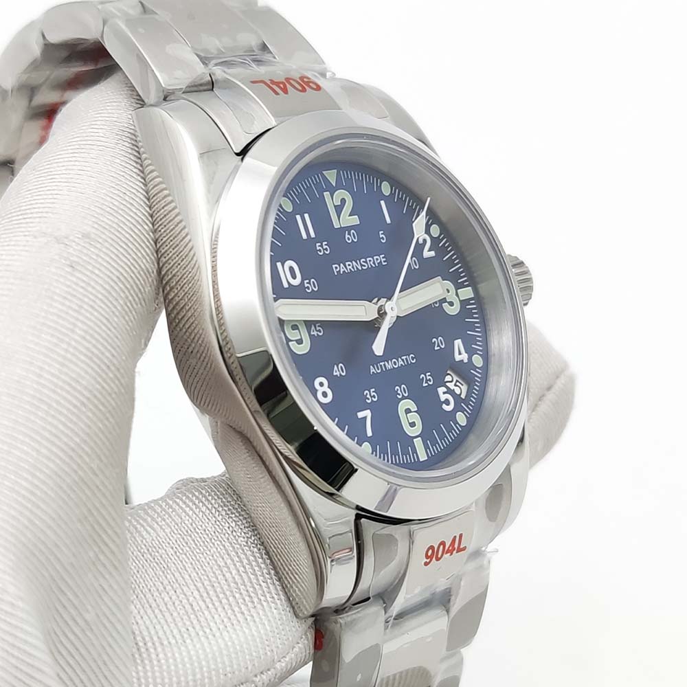 New 39mm Steel NH35 Automatic  - Vintage Fashion Complete review and price