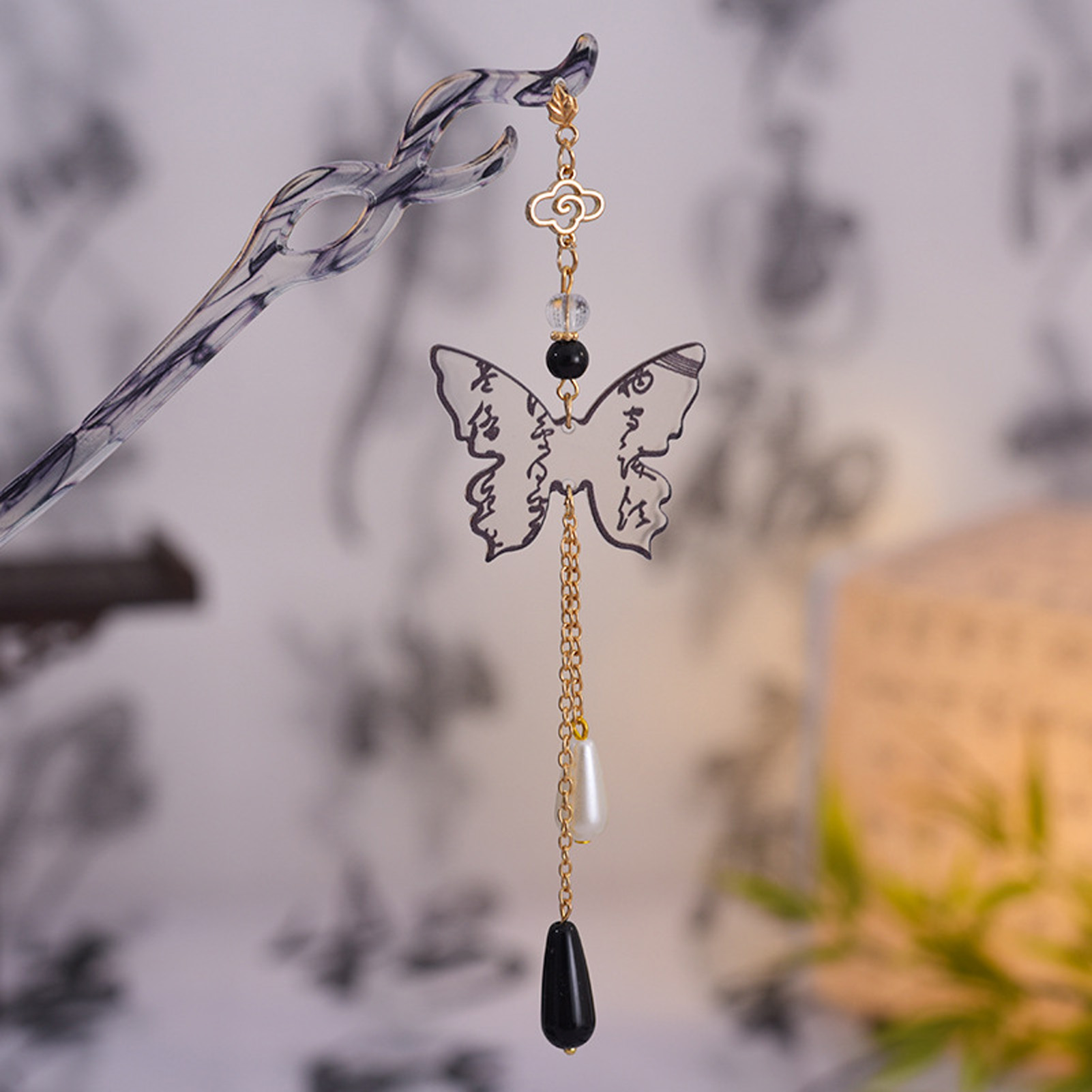 Vintage Wooden Hairpin For Wom - Vintage Fashion Shop review and price