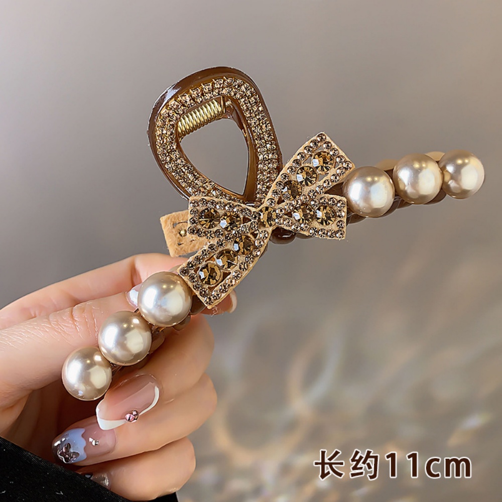 Vintage Pearl Black Hair Claws - Vintage Fashion Ornaments review and price