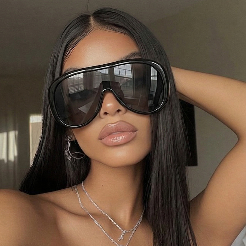 Oversized One Piece Large Fram - Vintage Fashion Glasses review and price