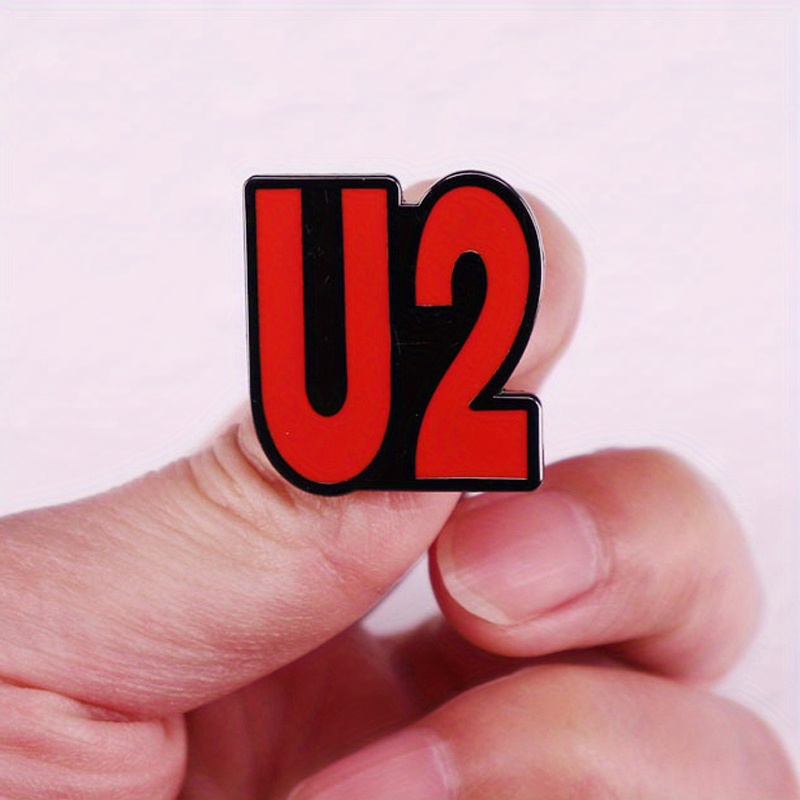 Rock Music Moon U2 Brooch Musi - Vintage Fashion Enthusiasts review and price
