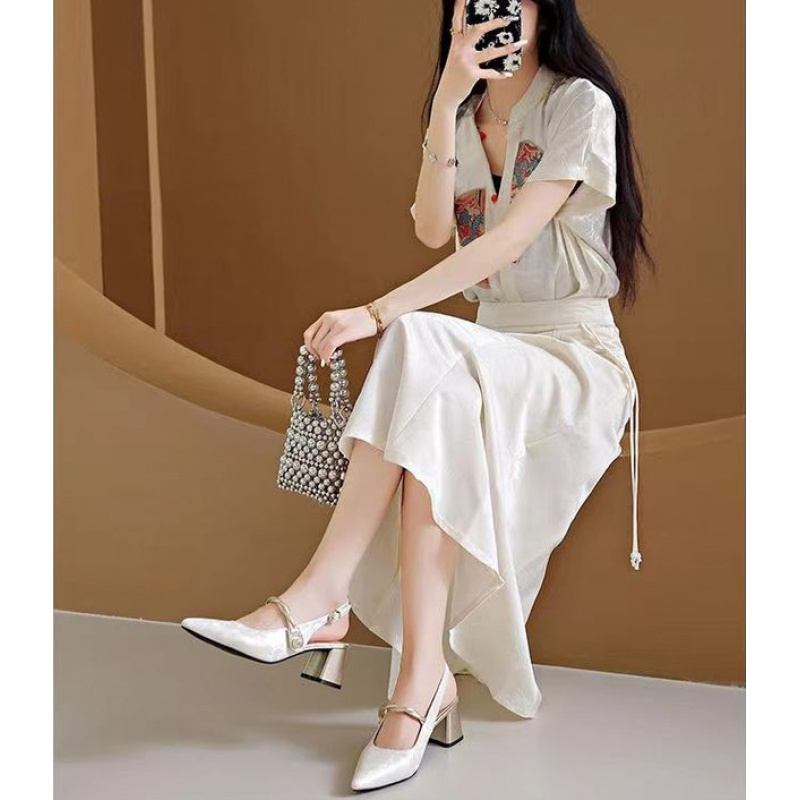 2026 Elegant Women Pointed Toe - Vintage Fashion Dress review and price