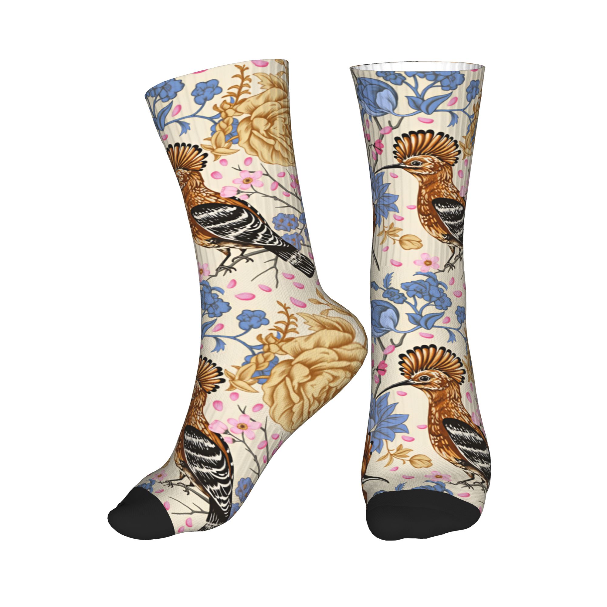Hoopoe Bird Blue Peony Vintage - Vintage Fashion Dress review and price