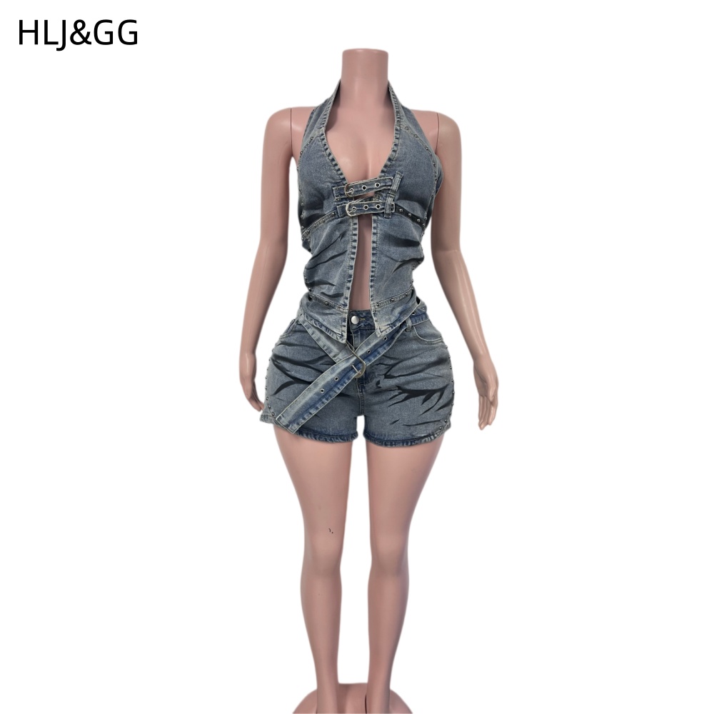 HLJ&GG Blue Vintage Denim Holl - Vintage Fashion Club review and price